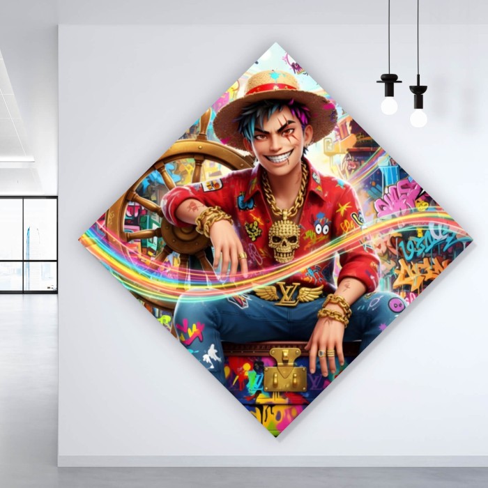 Frecher Luxus Junge Raute